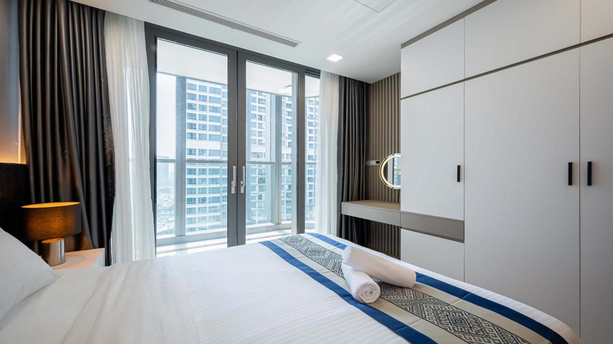 Landmark 81 And Vinhomes Riverside Residence Ho Chi Minh-staden Exteriör bild