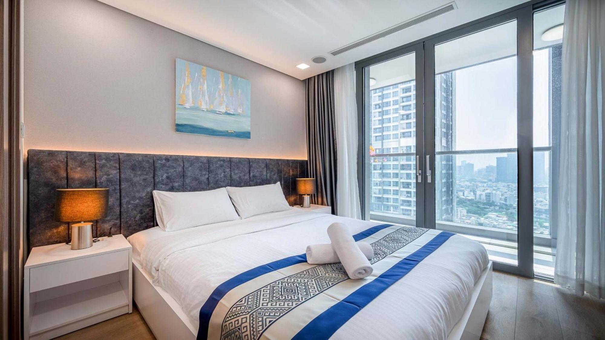 Landmark 81 And Vinhomes Riverside Residence Ho Chi Minh-staden Exteriör bild